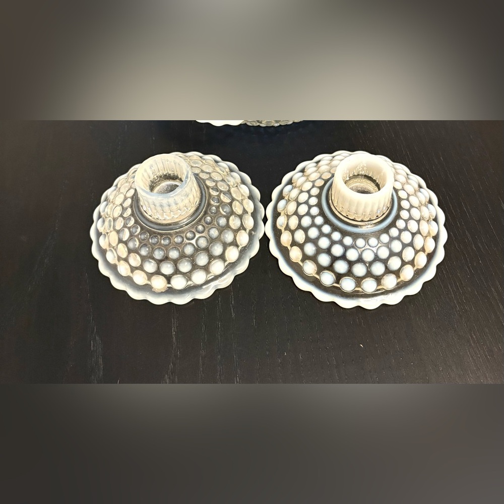 Elegant Glass Candle Holders